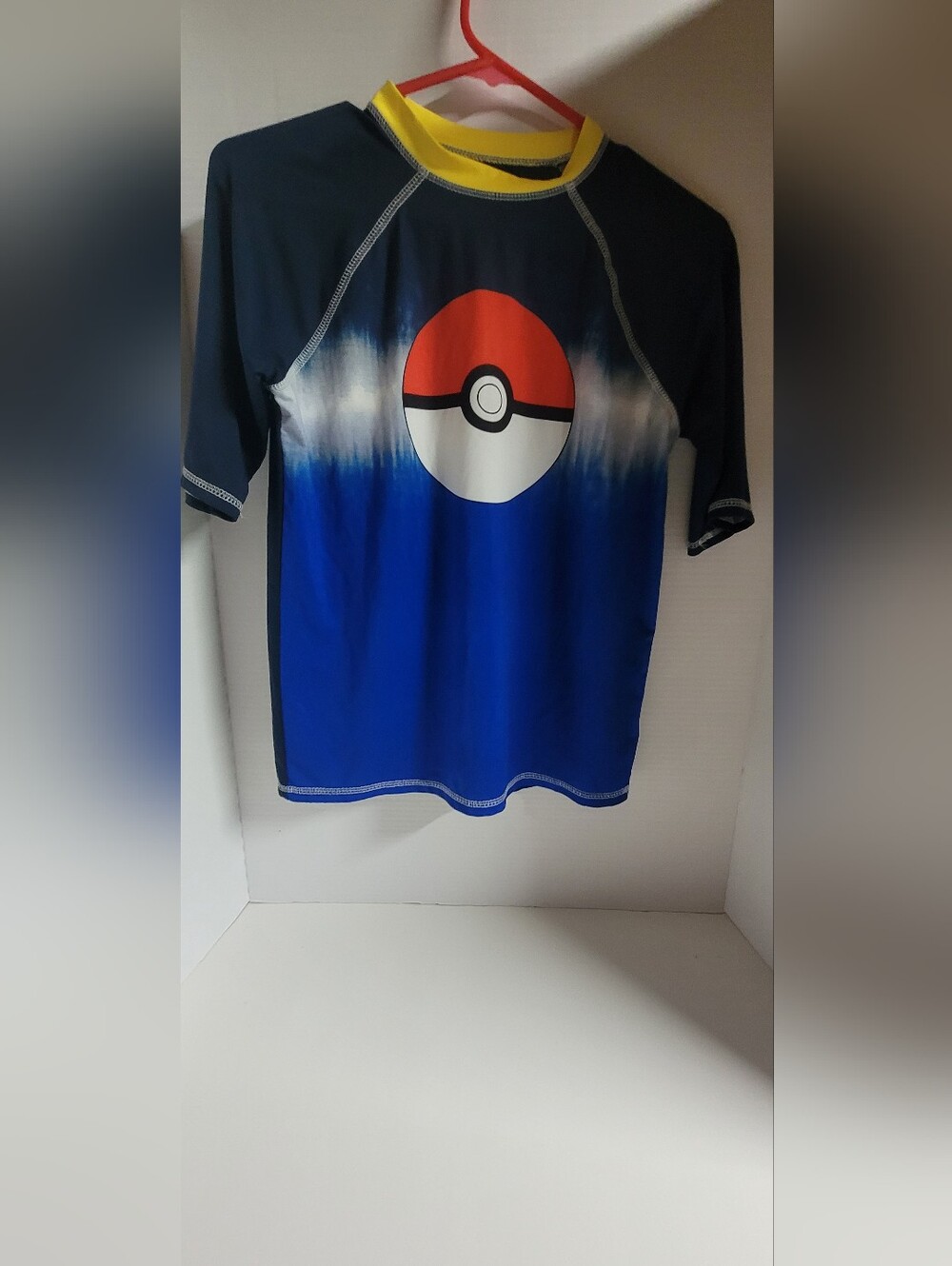 Nintendo Blue Ombre Pokeball Short Sleeve Swim Tee